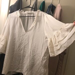 Alice + Olivia silk top